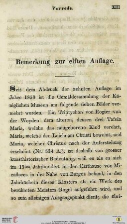 Bemerkung zur elften Auflage