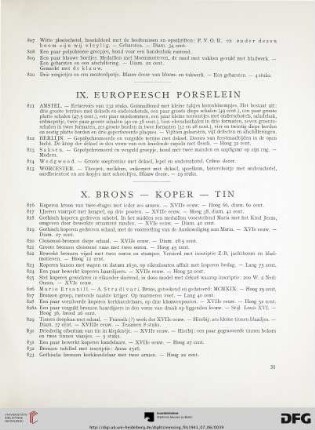 IX. Europeesch porselein (Nr. 811-815)