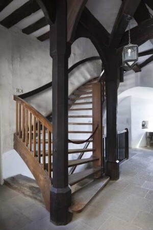 Marksburg — Gotischer Saalbau — Treppenhaus