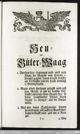 Heu- und Güter-Waag