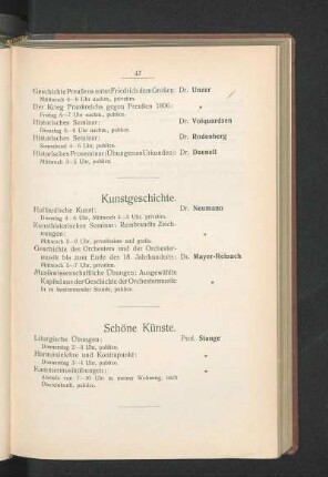 Kunstgeschichte.