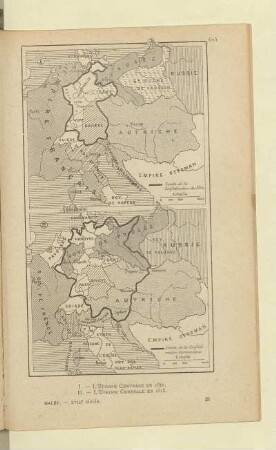II. - L'Europe Centrale en 1815
