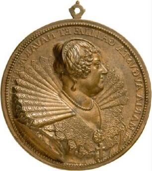 Medaille von Guillaume Dupré auf Maria de´ Medici, Königin von Frankreich, 1624