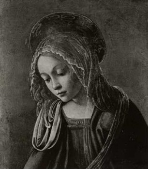 Brustbild der Madonna