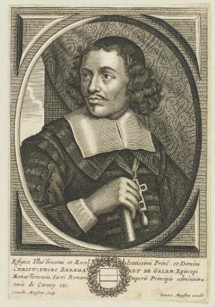 Bildnis des Christophorus Bernhardt de Galen