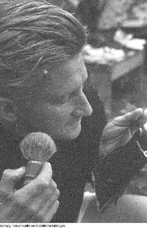 Dranske-Nonnevitz, Ostseeurlaub, Lagerfeuer, Holunder, 1955