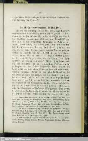 9. Die Meißner Versammlung, 28. Mai 1976