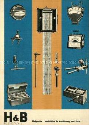 Katalog über elektrische und wärmetechnische Messgeräte