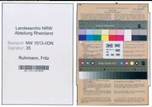 Entnazifizierung Fritz Ruhrmann , geb. 03.08.1888 (Dreher)