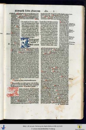 Evangelium secundum Marcum.