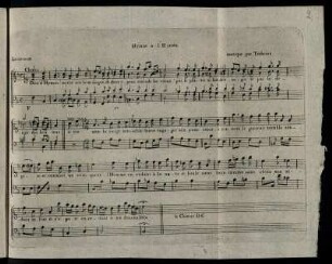 Hymne à l' Hymen. musique par Trahcier