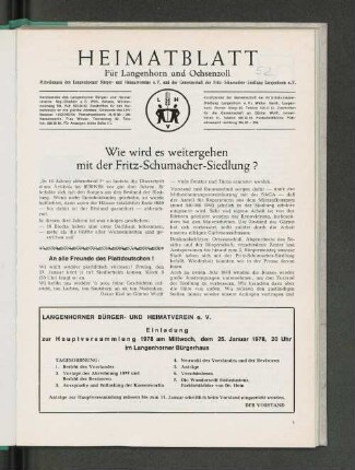 Wie wird es weitergehen mit der Fritz-Schumacher-Siedlung?