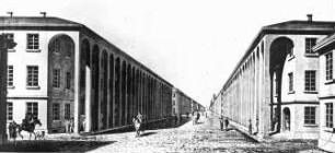 Karlsruhe, Entwurf für die Kaiserstraße; Weinbrenner, Friedrich