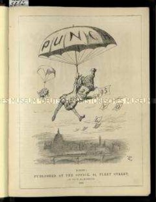 Satirische Zeitschrift. Punch oder The London Charivari. 95. Vol. 1888