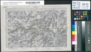 Karte von Frankreich 1:80.000. Gruppe I: Montdidier 21 A. [Kartographische Abtheilung der Königl. Preuss. Landes-Aufnahme]