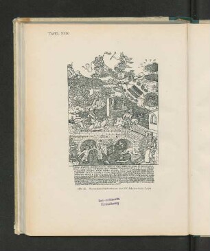 Tafel XXIV Abb. 42. Florentiner Kupferstecher des XV. Jahrhunderts: Luna