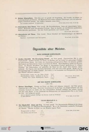 Ölgemälde alter Meister (Nr. 90-96)