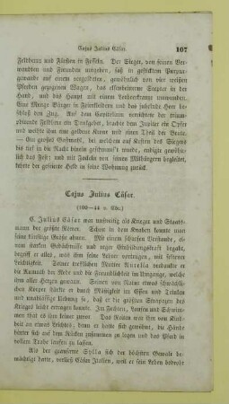 Cajus Julius Cäsar
