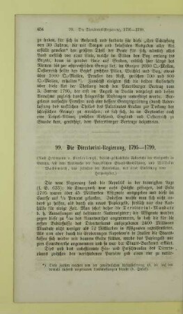 99. Die Directorial-Regierung, 1795-1799