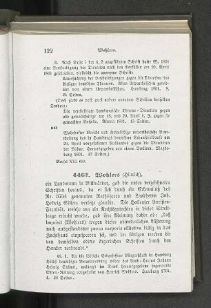 4467. Wohlers (Hinrich).