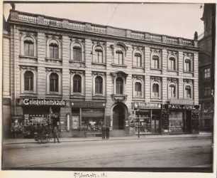 Wohnhaus Münzstraße 18, Berlin-Mitte: Ansicht (aus: Julius Kohte, Alt-Berlin, Bauwerke in Berlin und Charlottenburg, aufgenommen 1907-1914)