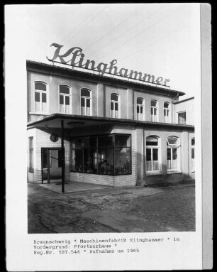 Maschinenfabrik Klinghammer