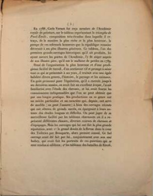 Funérailles de M. Carle Vernet : Discours de M. Garnier ... le 29 novembre 1836