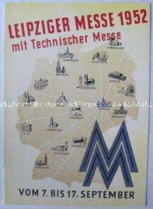 Informationsschrift zur Leipziger Herbstmesse 1952