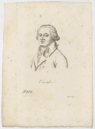 Bildnis des Jacques-Antoine-Marie de Cazalé