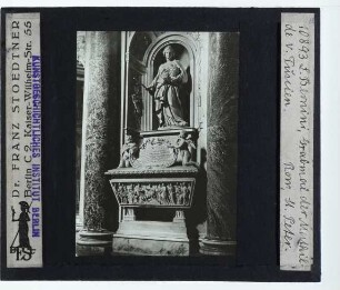 Bernini, Grab der Gräfin Mathilda von Tuscien im Petersdom