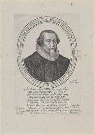 Bildnis des Isaacus Froereisenius