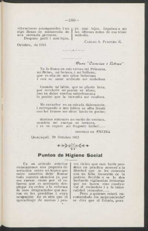 Puntos de higiene social