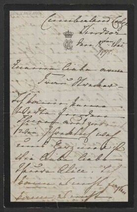 Brief an Minna Strecker : 18.12.1878