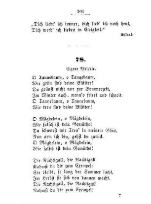 78. Eigene Melodie