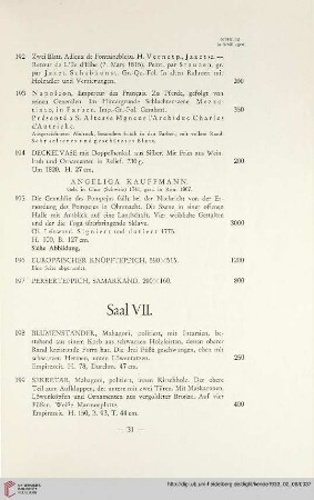 Saal VII. (Nr. 198-233)