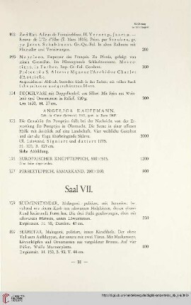 Saal VII. (Nr. 198-233)