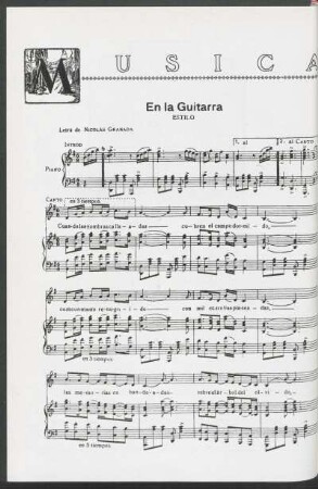 Música regional - En la guitarra