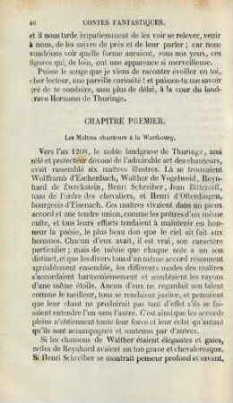 Chapitre premier. Les maîtres chanteurs à la Wartbourg