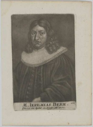 Bildnis des Ieremias Beer