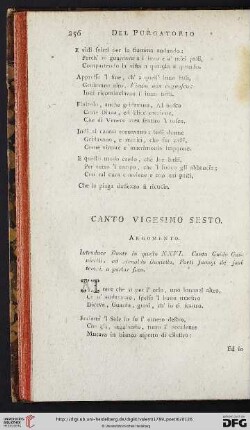 Canto vigesimo sesto