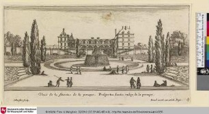 Veuë de la fonteine de la peruque. Prospectus fontis vulgo de la peruque