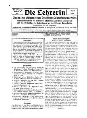 Unser Korrespondenzblatt