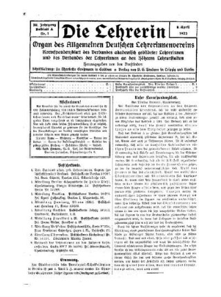Unser Korrespondenzblatt