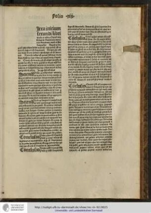 [C]irca initium secundi libri de celo et mundo queritur utrum celum sit sempiternum immortale sempiternum motum et sine fatigatione.