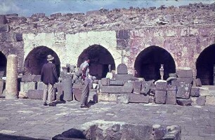 Bosra Burg 1. Hälfte 13. Jhdt.