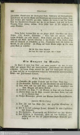 Ein Konzert im Monde
