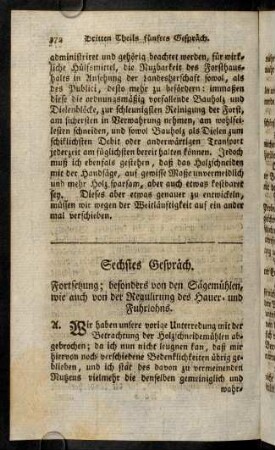 372-386, Sechstes Gespräch