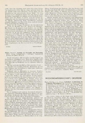 775-776 [Rezension] Winter, Friedrich, Seelsorge an Sterbenden und Trauernden