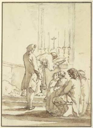Messe lesender Priester