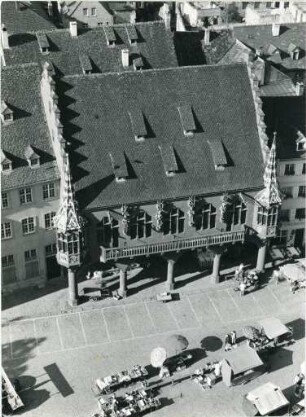 Historisches Kaufhaus und Münsterplatz
